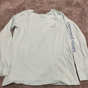 Vineyard Vines Mint Green Cotton Tee
